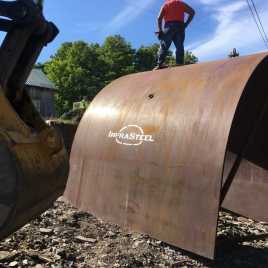 CULVERT LINER WITH NATURAL BOTTOM