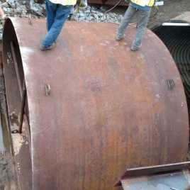 Loading the barrel with InfraSteel