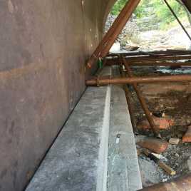 CULVERT LINER WITH NATURAL BOTTOM