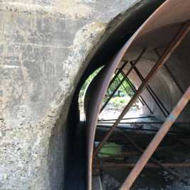 CULVERT LINER WITH NATURAL BOTTOM
