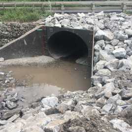 INFRASTEEL HEADWALL AND WING WALLS
