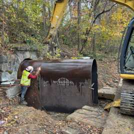 Culvert Rehabilitation with InfraSteel Culvert Liners