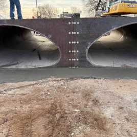 Culvert Rehabilitation with InfraSteel Culvert Liners