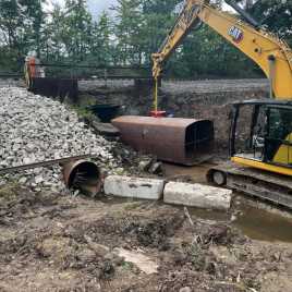 Culvert Rehabilitation with InfraSteel Culvert Liners