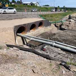 Culvert Rehabilitation with InfraSteel Culvert Liners