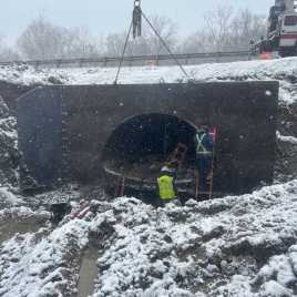 Culvert Rehabilitation with InfraSteel Culvert Liners