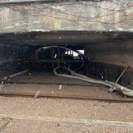Main Barrel During Construction