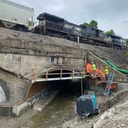 Culvert Rehabilitation with InfraSteel Culvert Liners