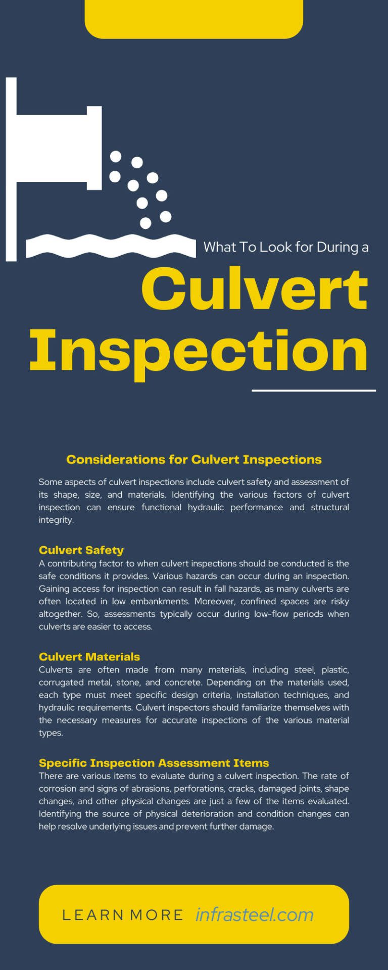 What To Look for During a Culvert Inspection